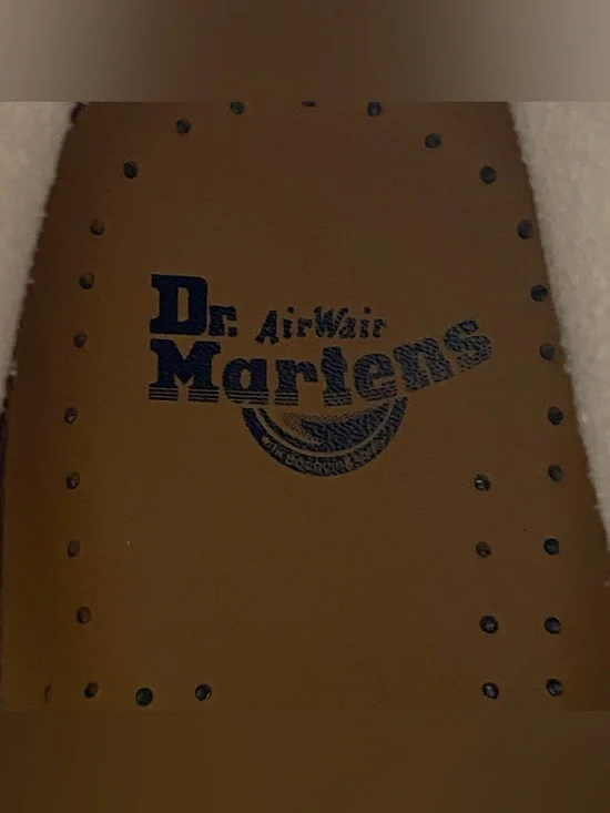 Dr. Martens 1460 Pascal Blue Tie Dye Leather Lace Up Boots Size 6 Grunge Punk - Picture 13 of 15